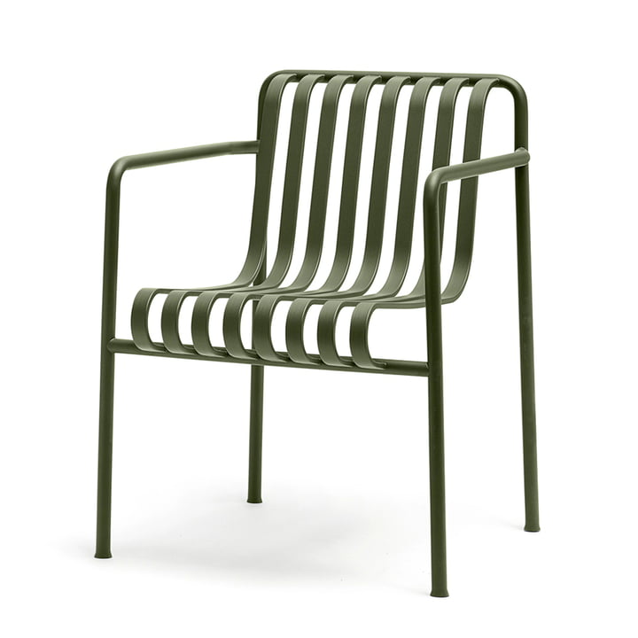 The Palissade Dining Armchair from Hay in olive
