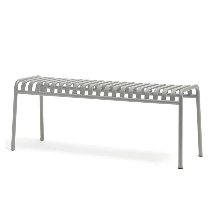 The Palissade bench from HAY in light gray