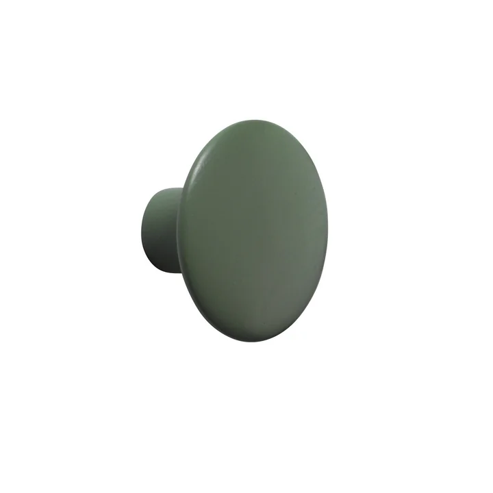 Wall hook "The Dots" single small from Muuto in Dusty Green