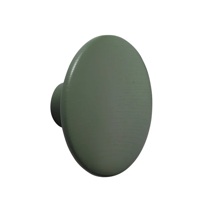 Wall hook "The Dots" single medium from Muuto in dusty green