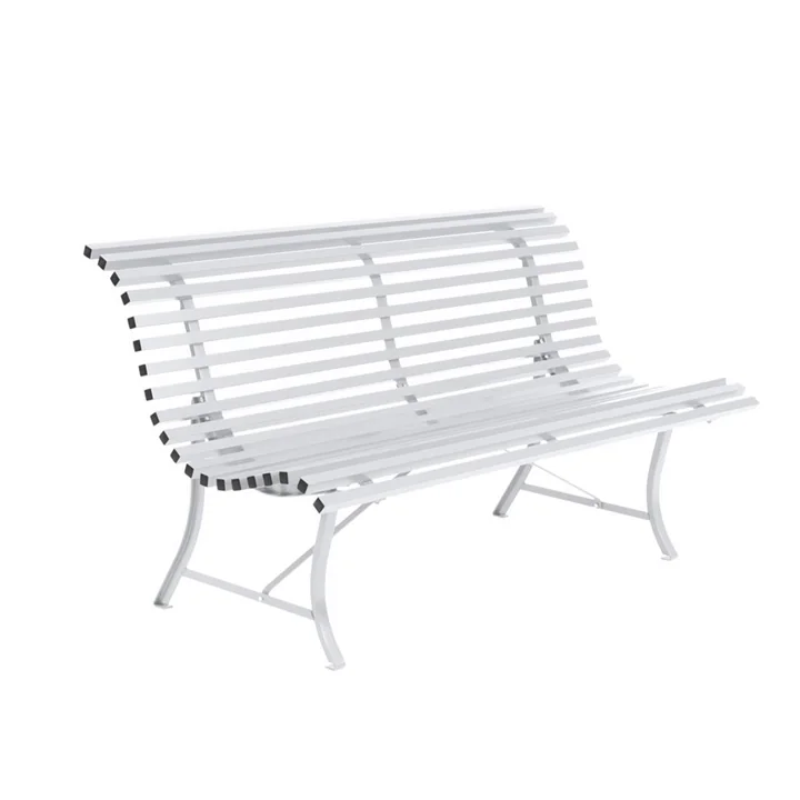Louisiane bench 150 cm from Fermob in cotton white