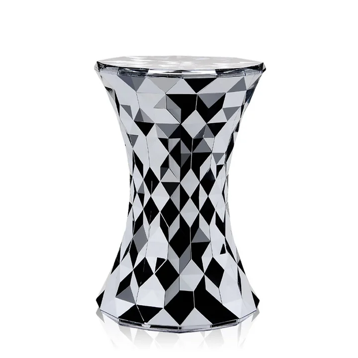 Kartell - Stone Stool, chrome-plated