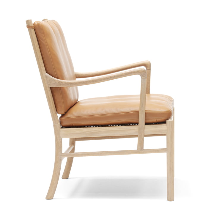 OW149 Colonial Chair from Carl Hansen oiled oak and leather