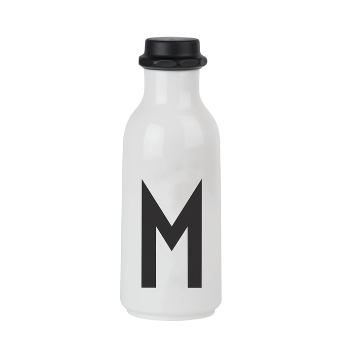Design Letters - Water Bottle from A-Z, M