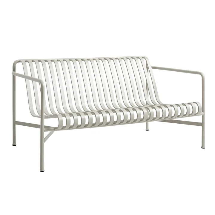 The Palissade lounge sofa from HAY in light gray
