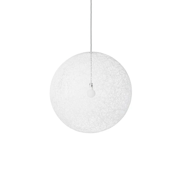 Random Light LED pendant light, small white by Moooi