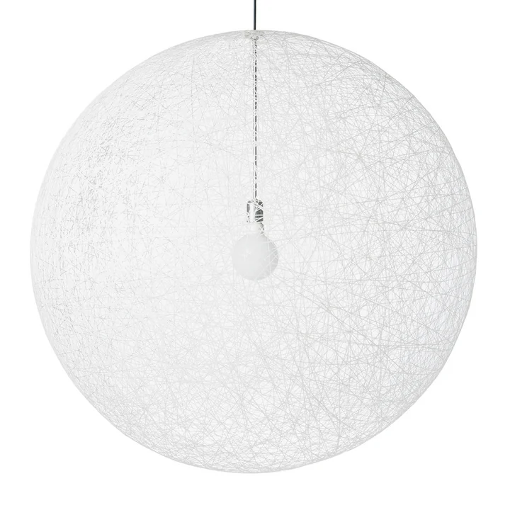Random Light LED pendant light, large, white by Moooi