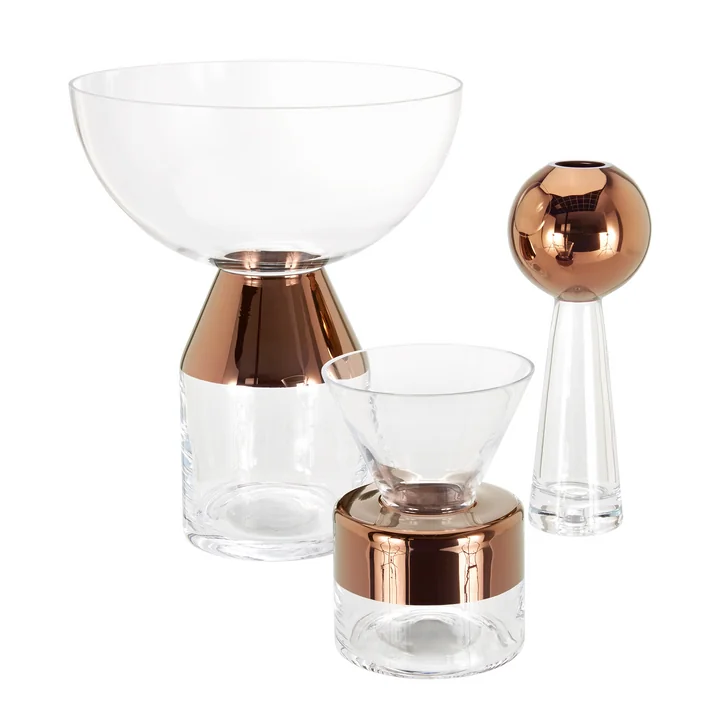 Tank Glass Vases by Tom Dixon