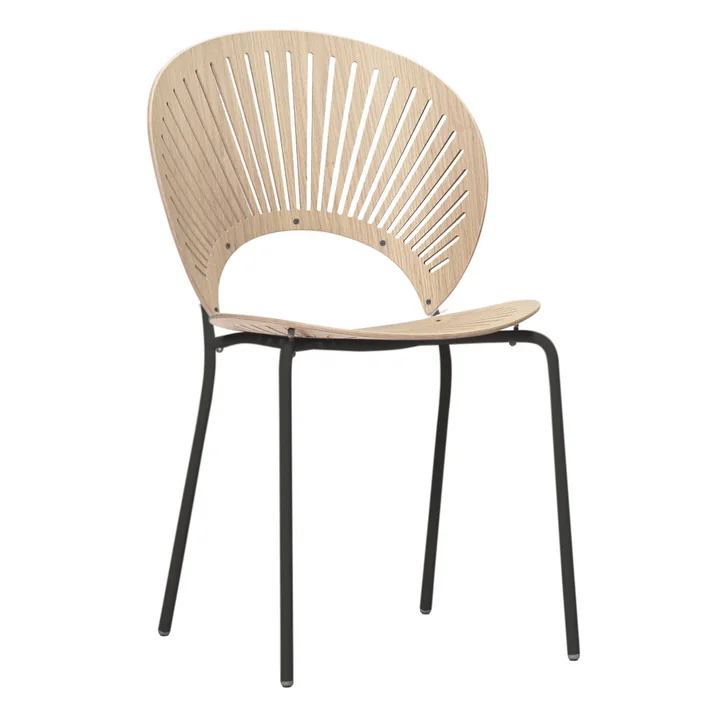 Trinidad chair by Fredericia in oak/black