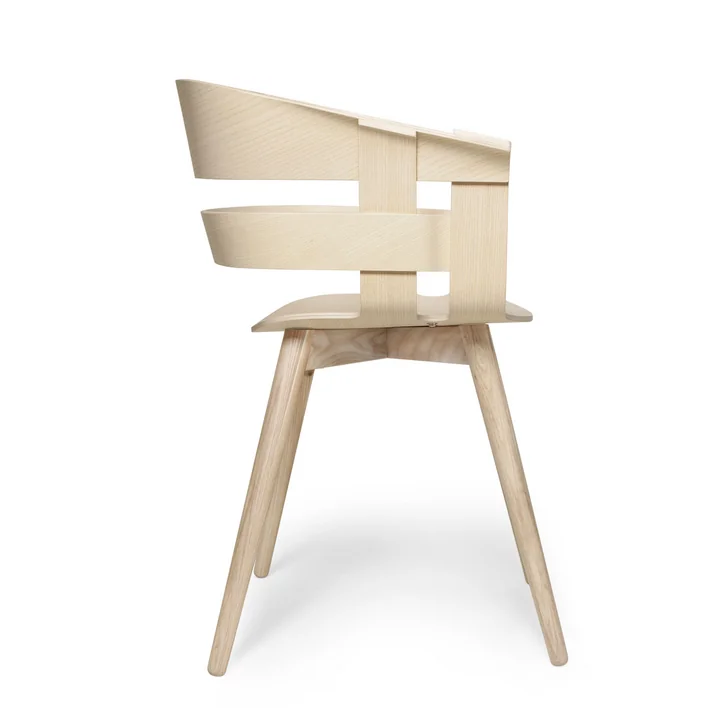 The Wick Chair Wood in ash by Design House Stockholm