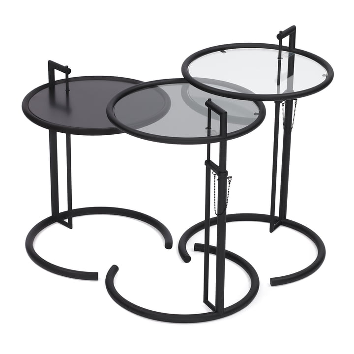 ClassiCon - adjustable table E 1027 black version