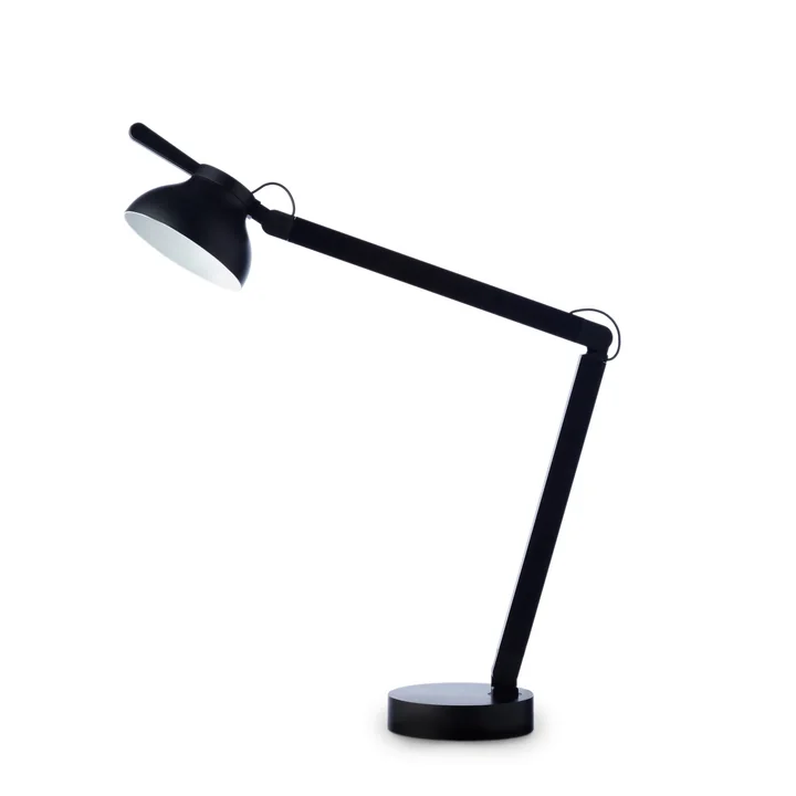 PC Double Arm LED table lamp from HAY in often black