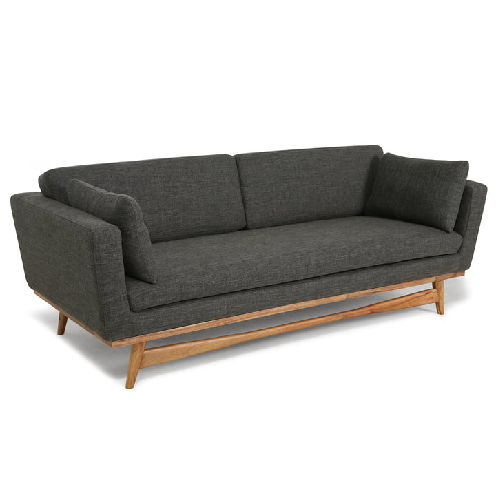 Fifties Sofa 210 from Red Edition in anthracite (T01)