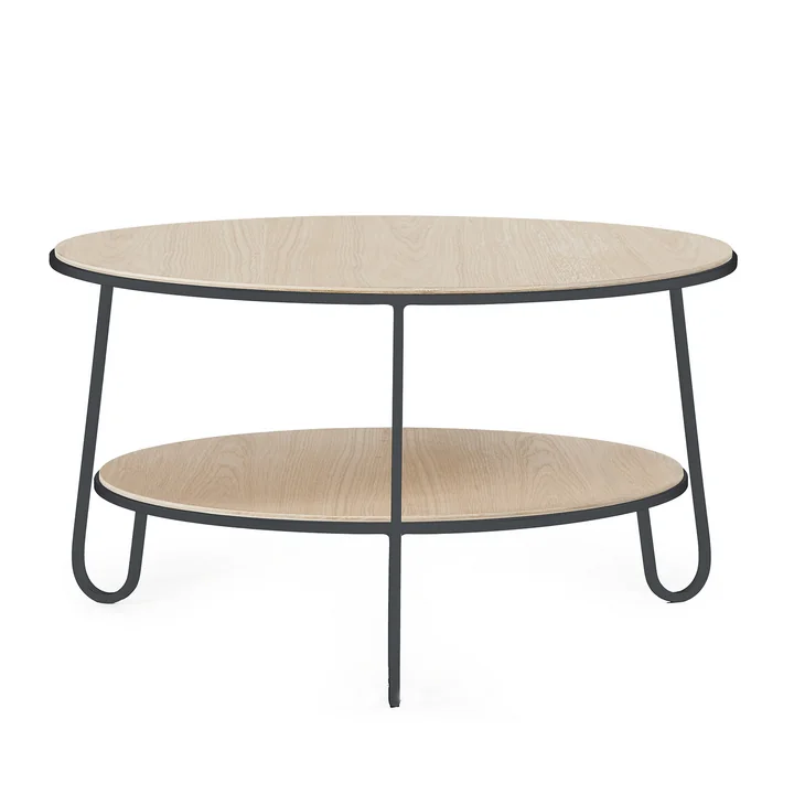 Eugénie Coffee table from Hartô in anthracite gray (RAL 7016)