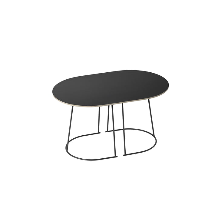 The Airy Coffee Table, small in black by Muuto