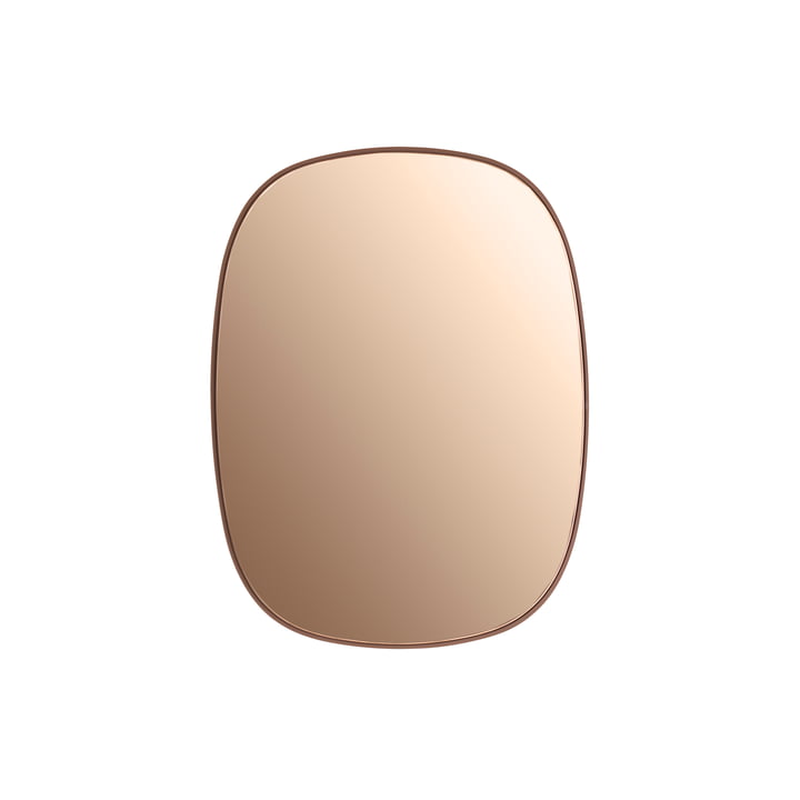 The Framed Mirror , small from Muuto , pink / pink glass