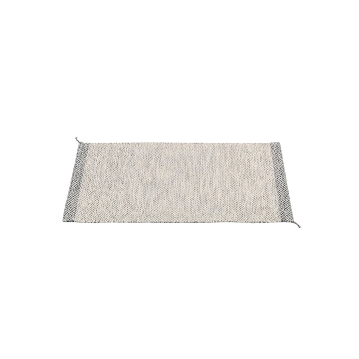 The Ply rug 85 x 140cm in white by Muuto