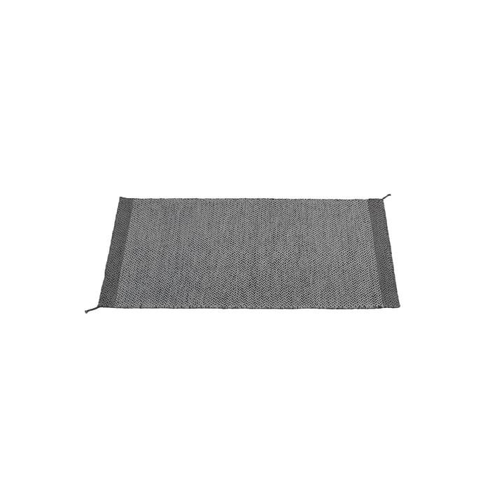 The Ply rug 85 x 140cm in dark grey by Muuto