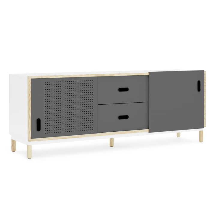 Kabino Sideboard with drawers by Normann Copenhagen in grey