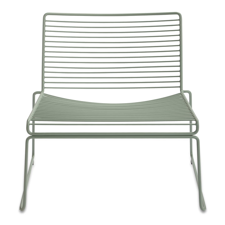 Hee Lounge Chair by Hay in Army