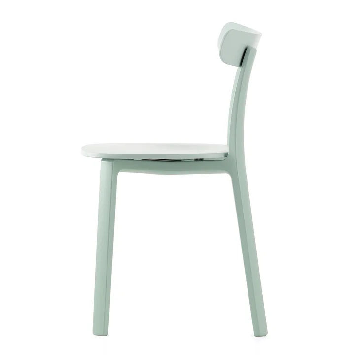 The All Plastic Chair in ice grey from Vitra