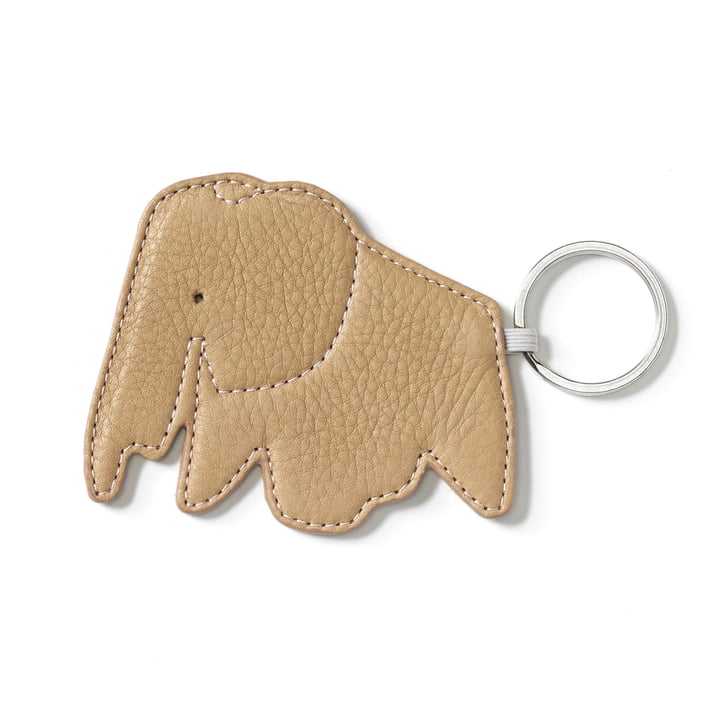 Key Ring Elephant from Vitra in Natural