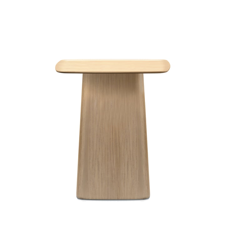 Small wooden side table from Vitra in light oak