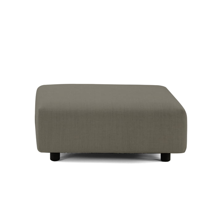 Soft Modular Sofa Ottoman from Vitra in warm grey (Laser 5)