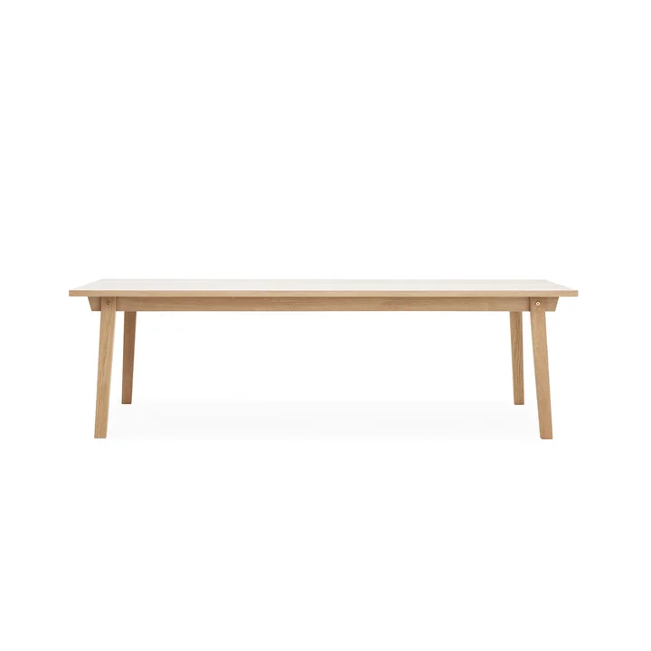 Slice Table Wood 90 x 250 cm by Normann Copenhagen out of Oak