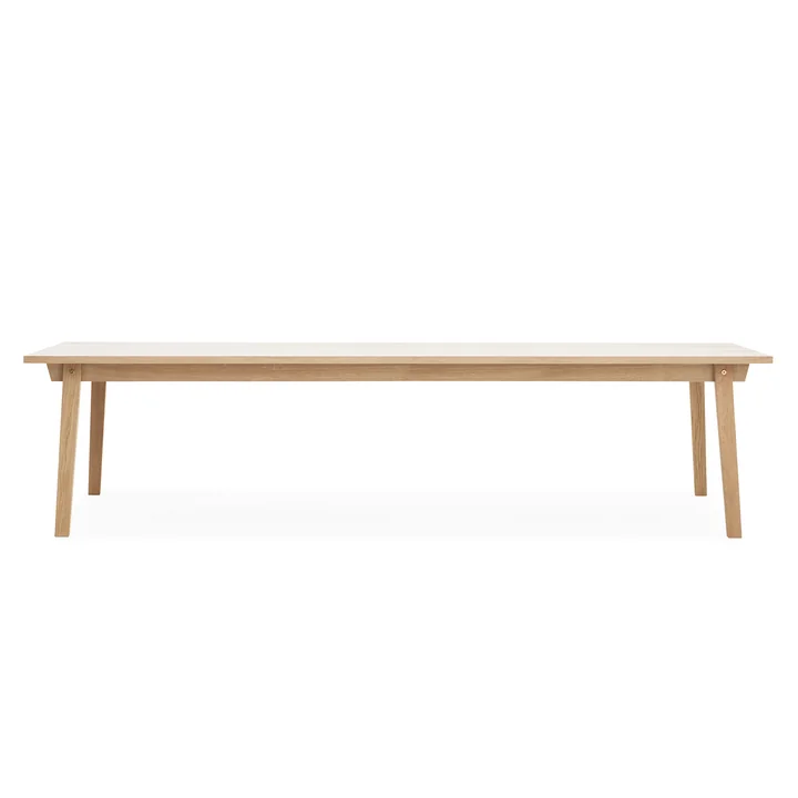 Slice Table Wood 90 x 300 cm by Normann Copenhagen out of Oak