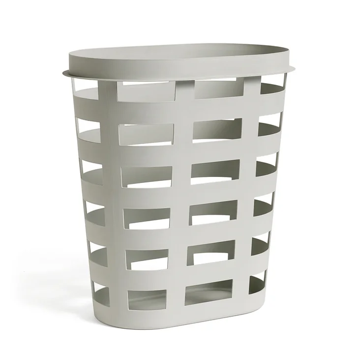 The HAY - Laundry basket in light gray, L