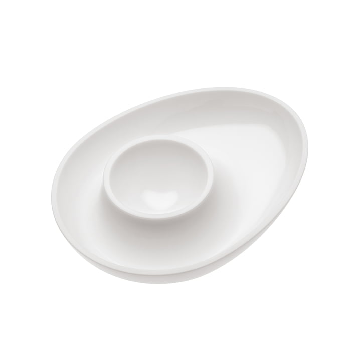 Columbus egg cup by Koziol in White