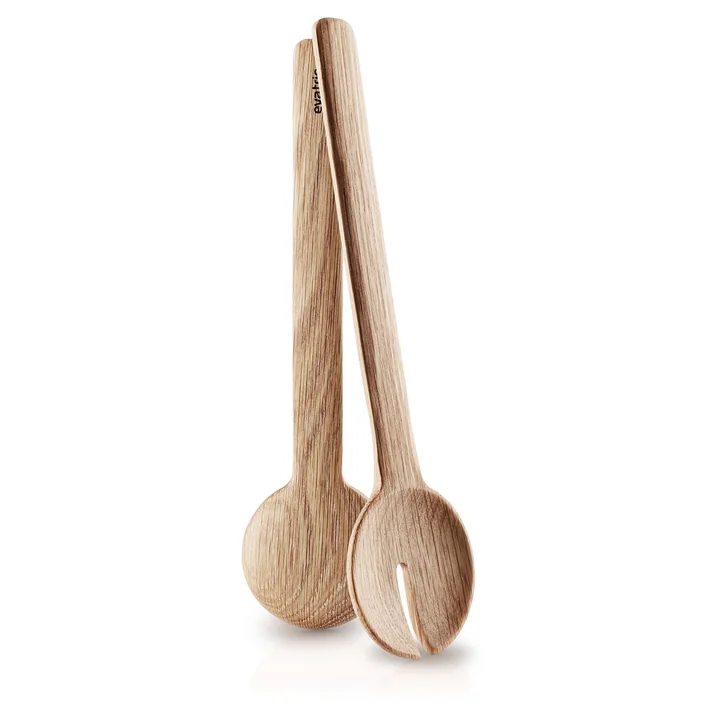 Salad Servers by Eva Trio made of Oak