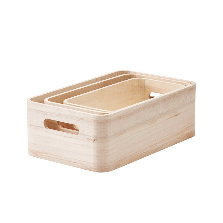 Save-It Storage boxes 3 pcs XS, S, M from Rig-Tig by Stelton