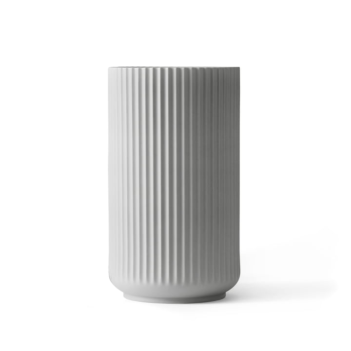 Lyngby Porcelæn - Lyngby Vase, light grey, H 20 cm