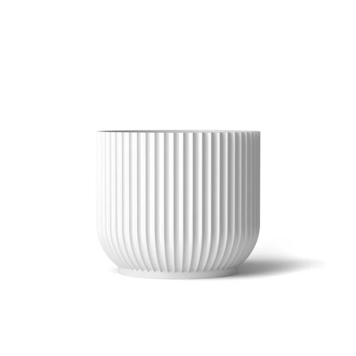 Flower Pot S by Lyngby Porcelæn in white