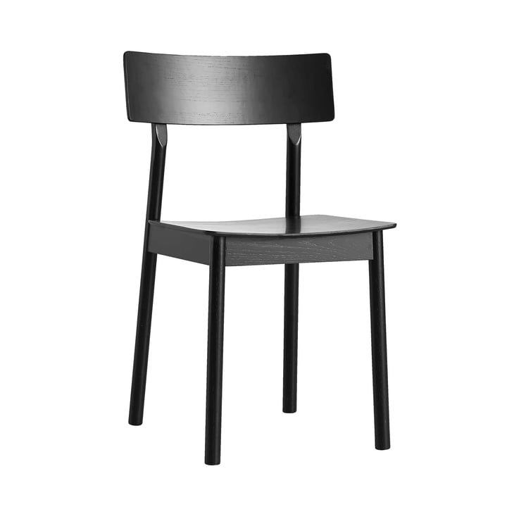 Pause Dining Chair from Woud in black