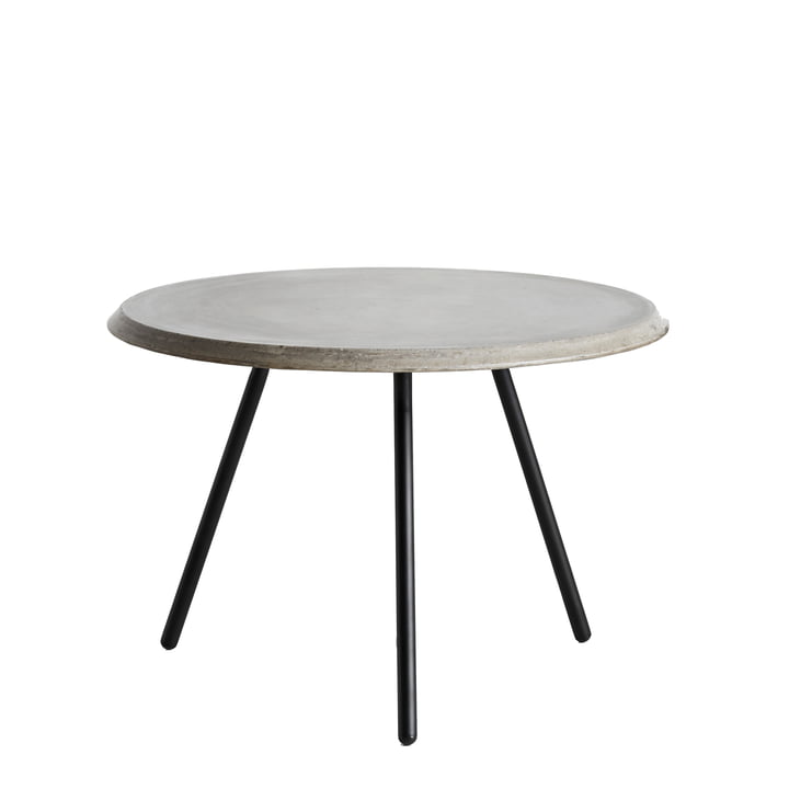 Soround Side Table High Concrete by Woud
