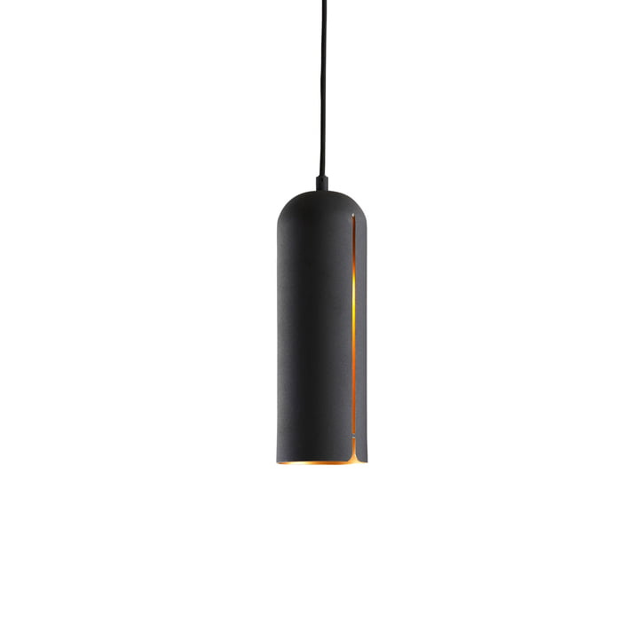 Gap pendant lamp Tall by Woud in matte black