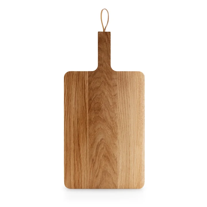 Nordic Kitchen wooden chopping board with leather loop