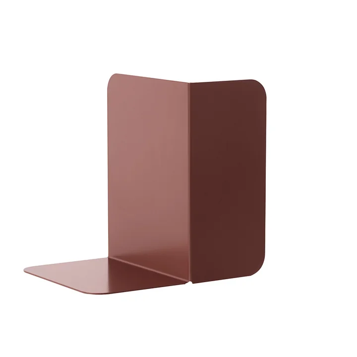 Compile Bookend by Muuto in Plum