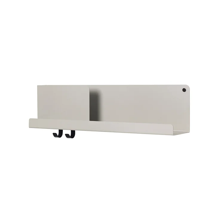 Medium Folded Shelve 63 x 16.5 cm from Muuto in gray