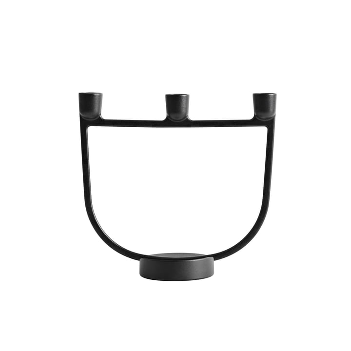 Open Candle Holder by Muuto in Black