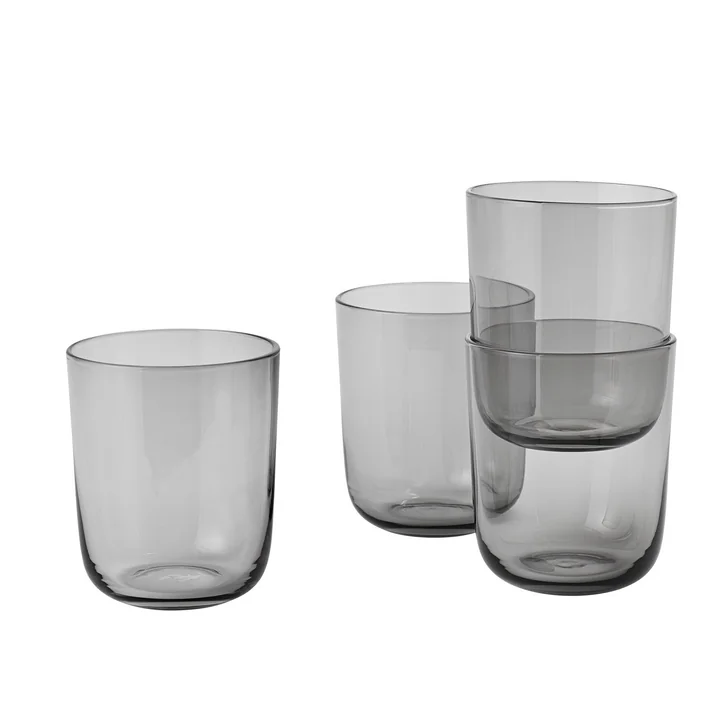 Corky Tumbler (set of 4) Tall by Muuto in grey