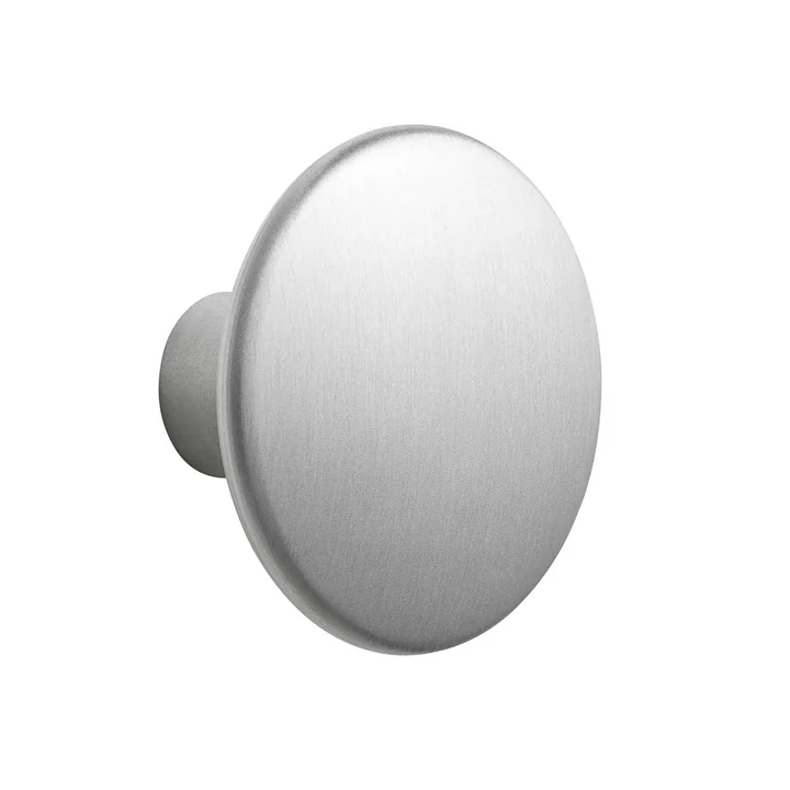 Wall hook " The Dots Metal " Single Medium from Muuto from aluminum