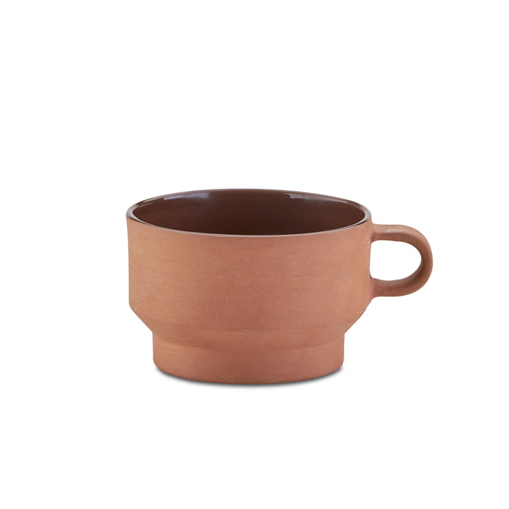 Edge Cup by Skagerak made of Terracotta