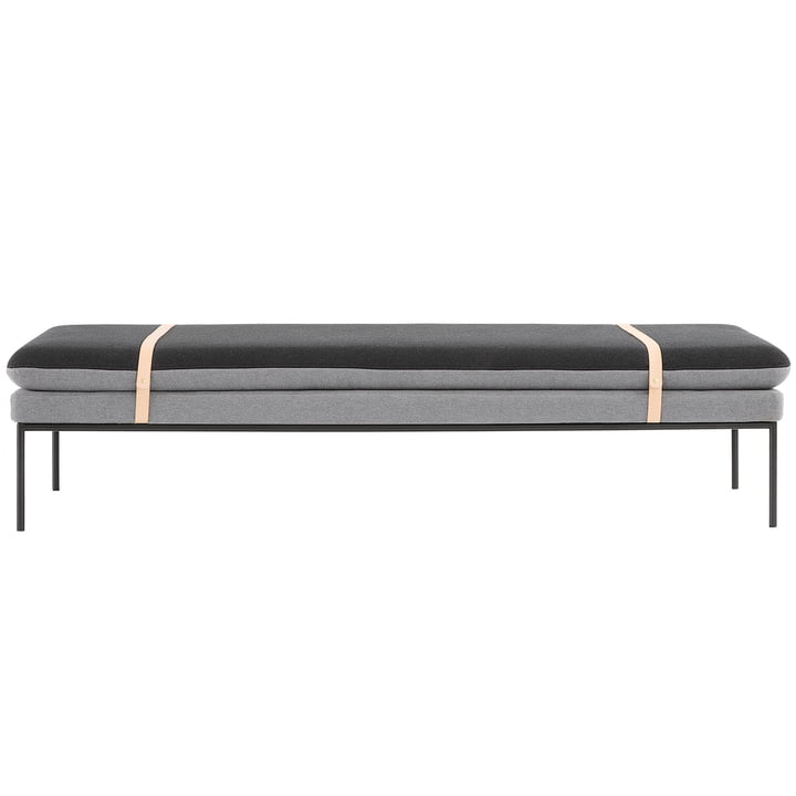 The ferm Living - Turn Daybed wool in dark gray