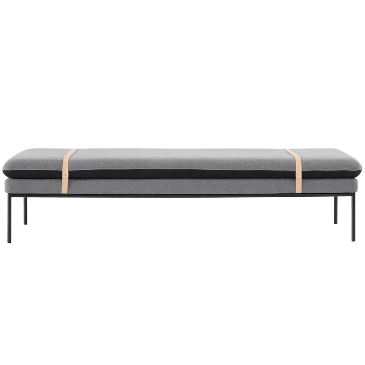 The Ferm Living - Turn Daybed wool in dark gray