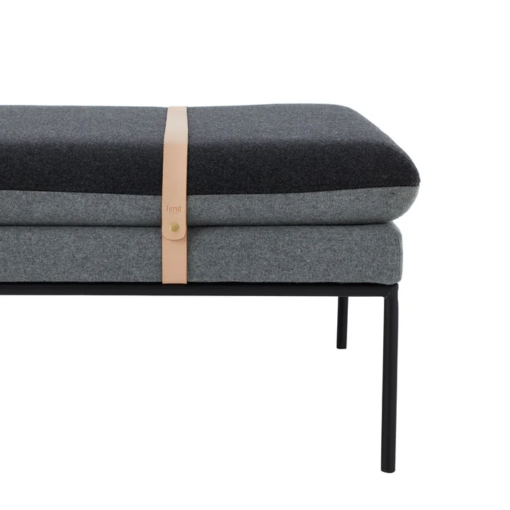 The Ferm Living - Turn Daybed wool in dark gray
