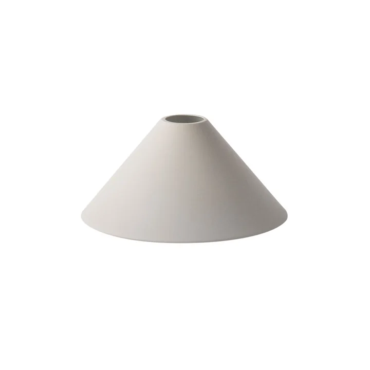 The Ferm Living - Cone Shade in light grey